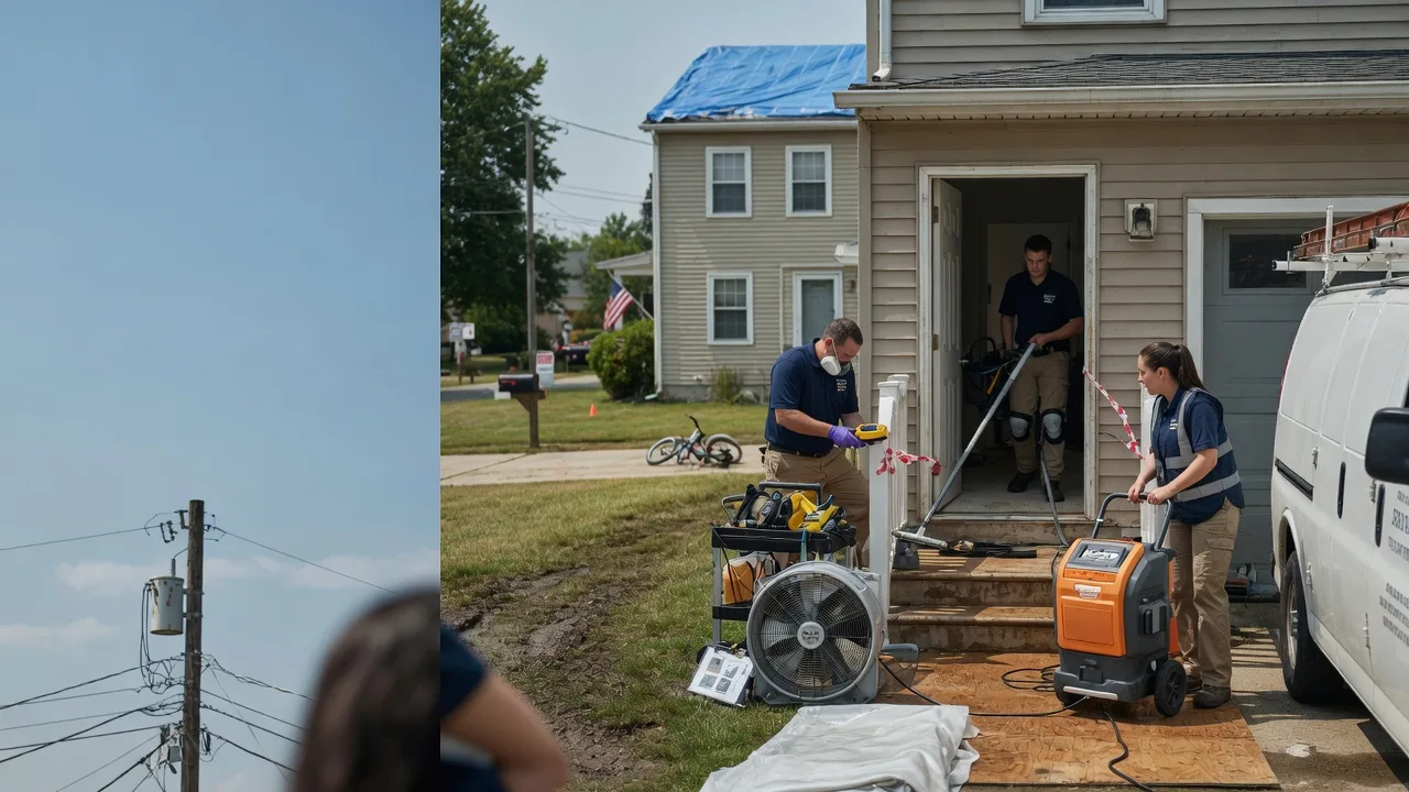 Water Damage Repair in Iowa, LA near me